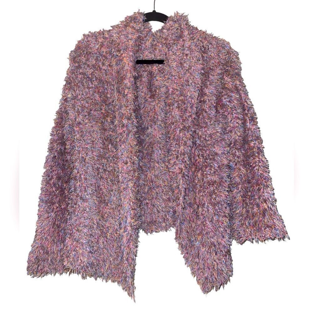 Pins and needles cardigan, multicolored super soft
